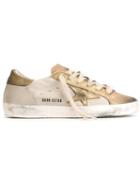 Golden Goose Deluxe Brand Super Star Sneakers, Women's, Size: 41, Nude/neutrals, Leather/rubber