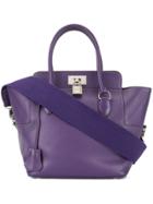 Hermès Vintage Toolbox 2way Bag - Purple