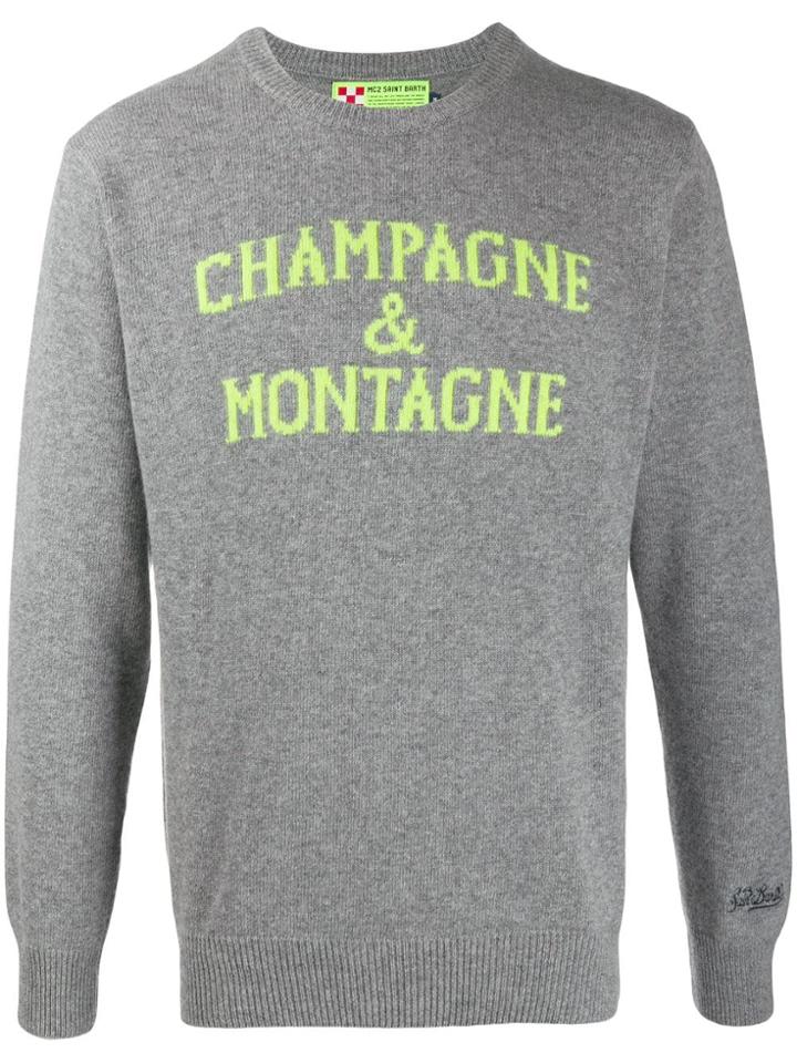 Mc2 Saint Barth Champagne Jumper - Grey
