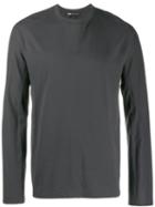 Y-3 Long-sleeved Logo T-shirt - Grey