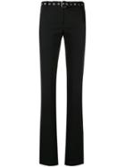 Red Valentino Rivets Detail Trousers - Black
