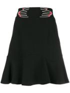 Vivetta Short Flared Skirt - Black