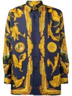 Hermès Pre-owned 1990's Hermes Shirt - Blue