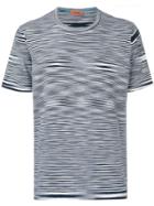 Missoni Striped Short-sleeve T-shirt - Blue
