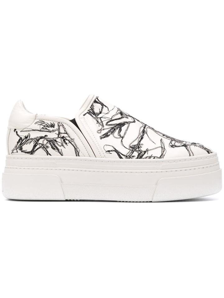 Agl Agl D925144bhsmoot0115 Offwhite Calf Leather
