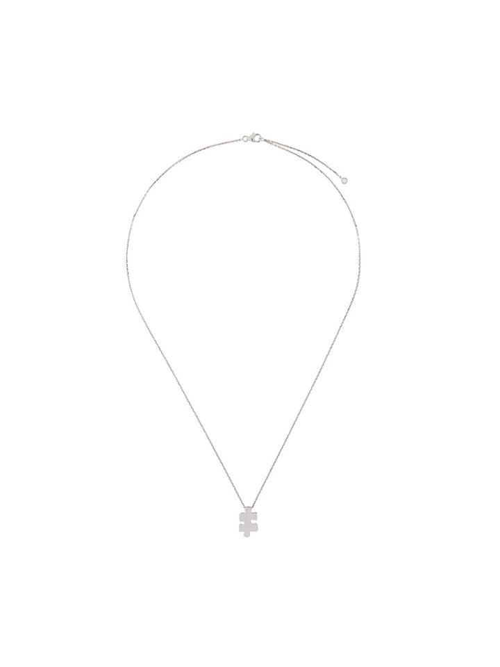Akillis Mini Puzzle Necklace - Metallic