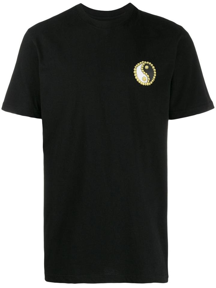 Chinatown Market X Smiley Chest Print T-shirt - Black