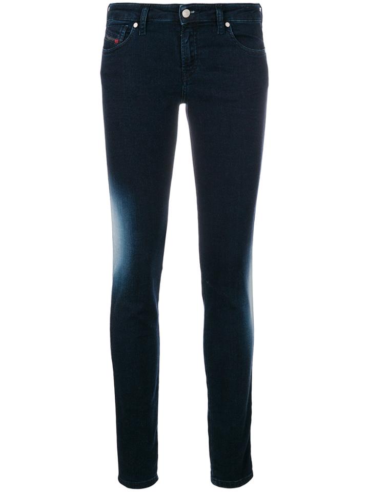 Diesel Gracey Joggjeans 0687d Jeans - Blue