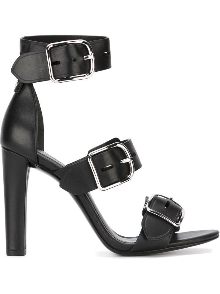Alexander Wang Bridget Sandals, Women's, Size: 38, Black, Leather