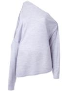 Dion Lee Long Sleeved Falling Knit - Grey