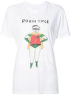 Unfortunate Portrait Robin Thick T-shirt - White
