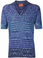 Missoni Jacquard Knit Polo Shirt