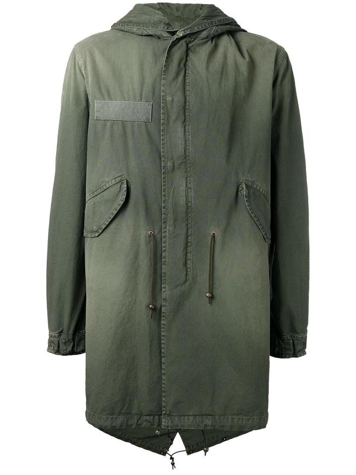 Mr & Mrs Italy Hooded Parka, Men's, Size: Xl, Green, Cotton