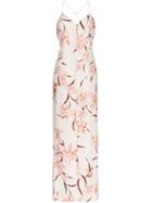 Zimmermann Corsage Orchid Print Maxi Dress - Multicoloured