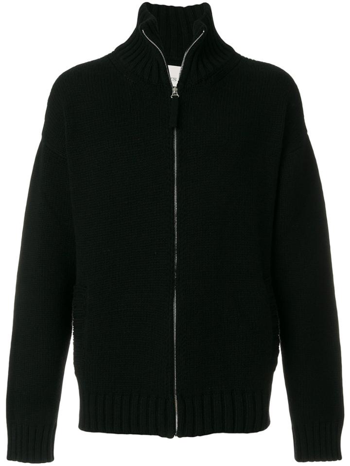 Laneus Lust For Life Cashmere Cardigan - Black