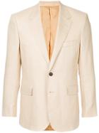Gieves & Hawkes Classic Fitted Blazer - Nude & Neutrals
