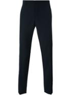 Lanvin Tailored Trousers, Men's, Size: 50, Blue, Viscose/wool