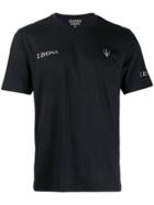 Z Zegna Printed Logo T-shirt - Black