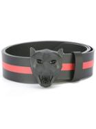 Philipp Plein - Chester Belt - Men - Calf Leather - 95, Black, Calf Leather