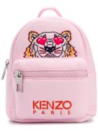Kenzo Mini Valentine's Day Capsule Tiger Backpack - Pink & Purple
