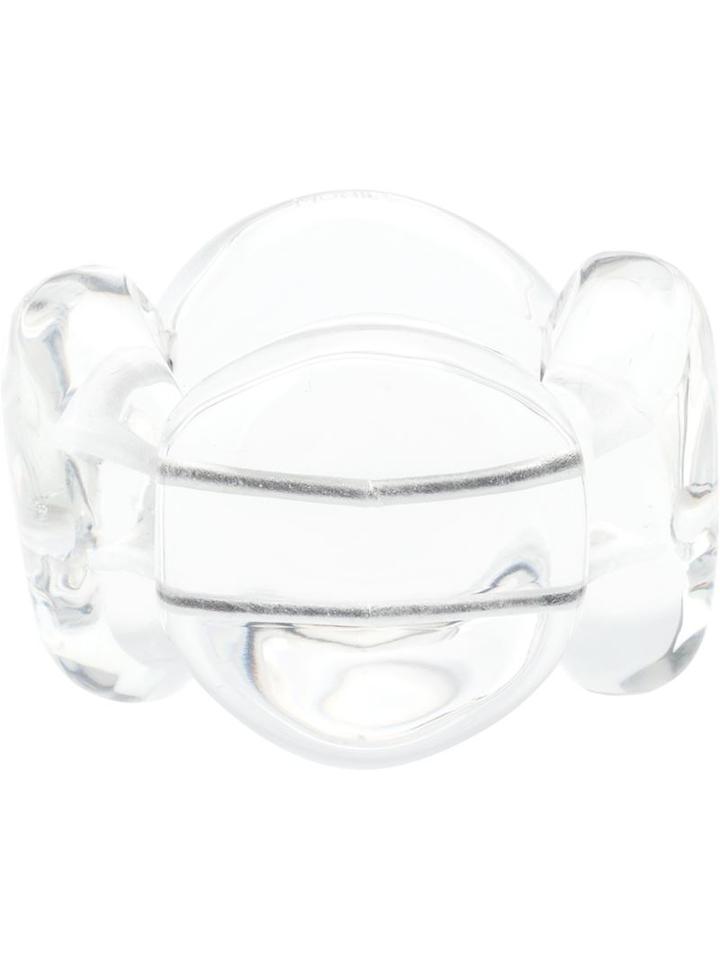 Monies Chunky Stones Bracelet, Women's, White
