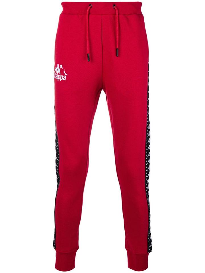Kappa Authentic Amsag Track Pants - Red