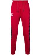 Kappa Authentic Amsag Track Pants - Red
