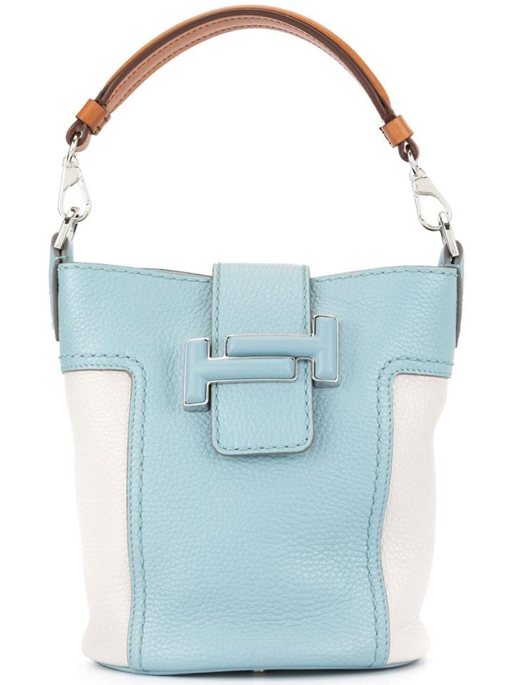 Tod's Double T Bucket Bag - Blue