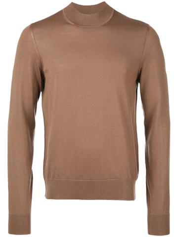 Maison Margiela Fine Knit Jumper - Brown
