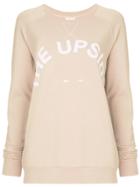 The Upside Logo Sweater - Neutrals