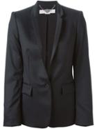 Stella Mccartney Classic Blazer, Women's, Size: 42, Black, Cotton/rayon/wool