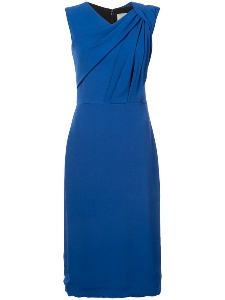 Jason Wu Collection Ruched Detail Sleeveless Dress - Blue