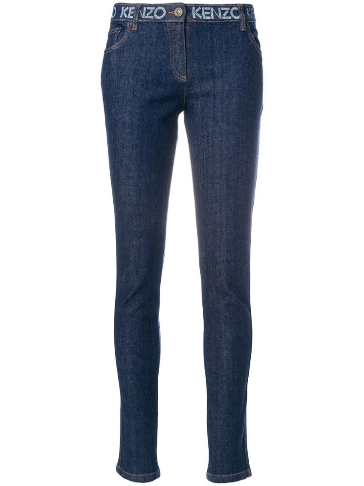 Kenzo Kenzo Super Stretch Jeans - Blue