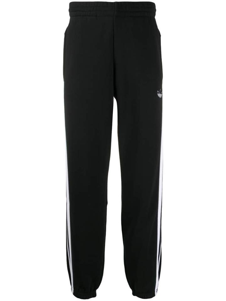 Adidas Signature Stripe Track Pants - Black