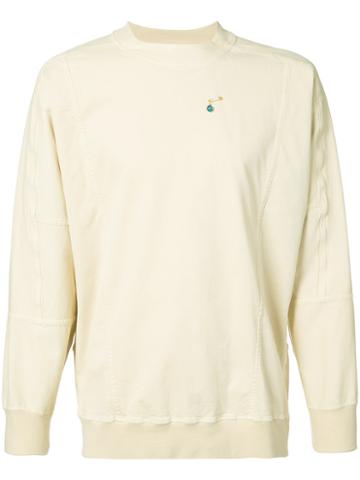 L'equip - Oversized Sweatshirt - Men - Cotton/spandex/elastane - S, Yellow/orange, Cotton/spandex/elastane