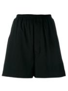 Rick Owens Drkshdw Wide Leg Shorts