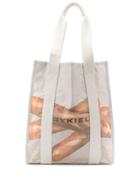 Sonia Rykiel Baguette Print Tote Bag - Neutrals