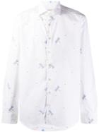 Etro Embroidered Dragonfly Shirt - White