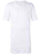 11 By Boris Bidjan Saberi - Shortsleeve Long T-shirt - Men - Cotton - M, White, Cotton