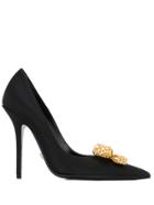Versace V-bow Pumps - Black