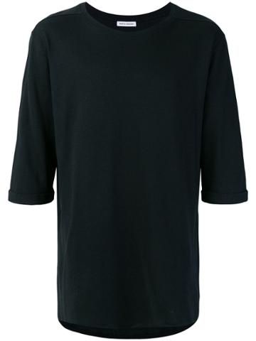 Martin Asbjorn Cropped Sleeve Top - Black