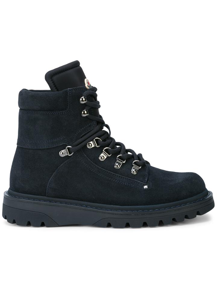 Moncler Combat Boots - Blue