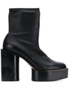 Clergerie Bonnie Platform Boots - Black