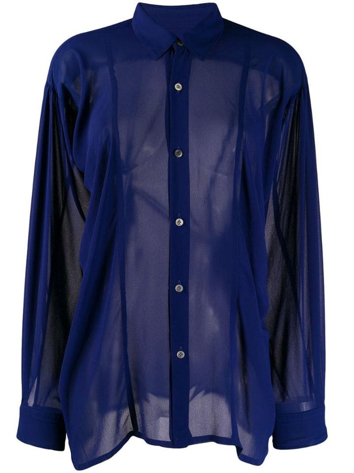Comme Des Garçons Pre-owned 1990's Shirt - Blue