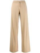 Loro Piana Cashmere Wide-leg Trousers - Neutrals