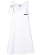 Prada Tank Top Dress - White