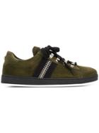 Balmain Low Top Sneakers - Green