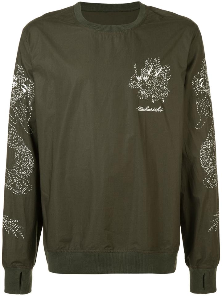 Maharishi Embroidered Shirt - Green