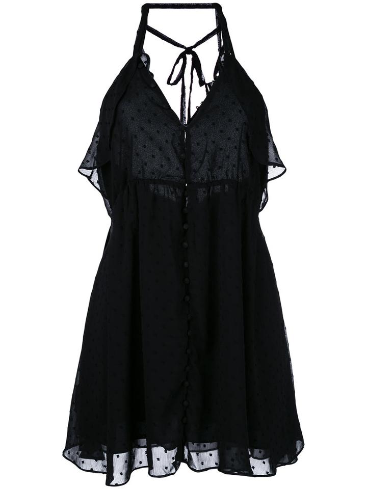 For Love And Lemons - Tarta Dress - Women - Polyester - M, Black, Polyester