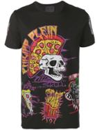 Philipp Plein Pizza Boy Logo T-shirt - Black